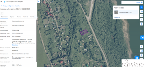 Продажа участка Сплавная улица,106/31