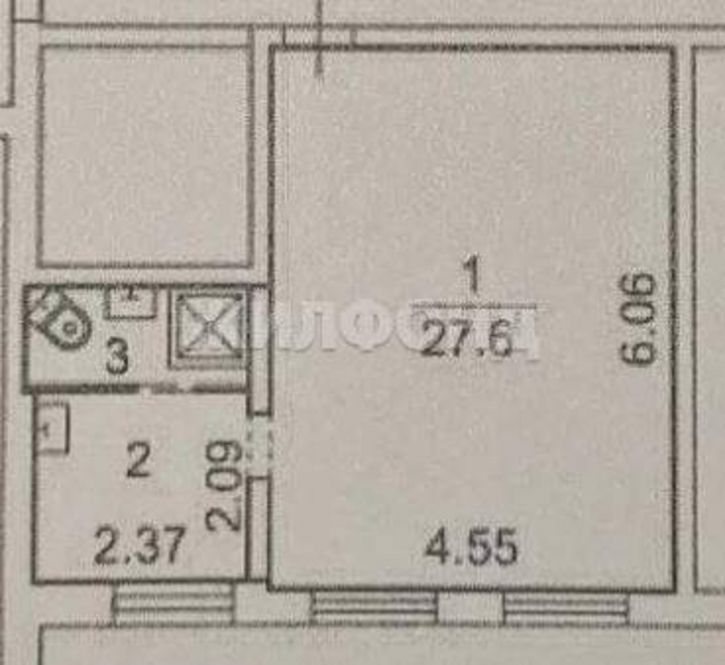 1-комн квартира Шевченко улица, д.46