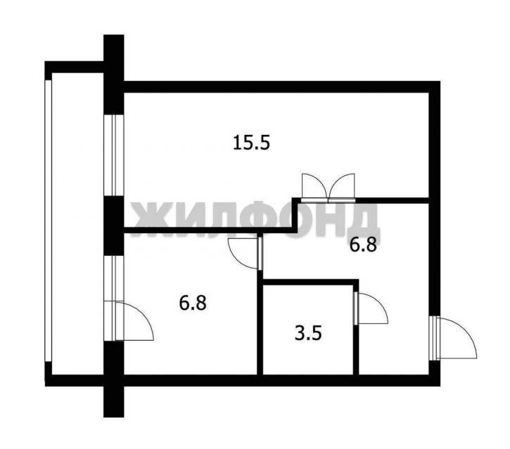 1-комн квартира 5-й Армии улица, д.13