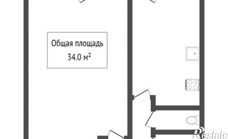 1-комн квартира улица Елизаровых, 48/9,  д. 48/9