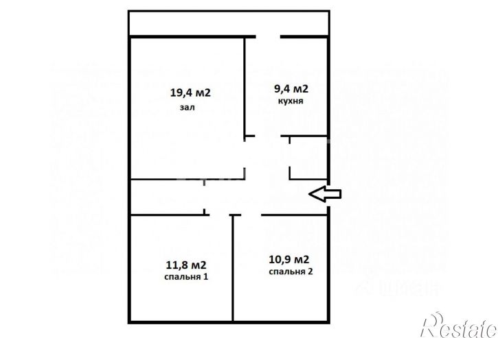 3-комн квартира Совпартшкольный пер, 12/1 1,  д. 12/1 1,  к. 1