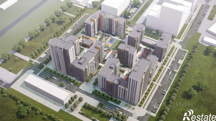 1-комн квартира в новом доме Енисейская улица, 35,  д. 35