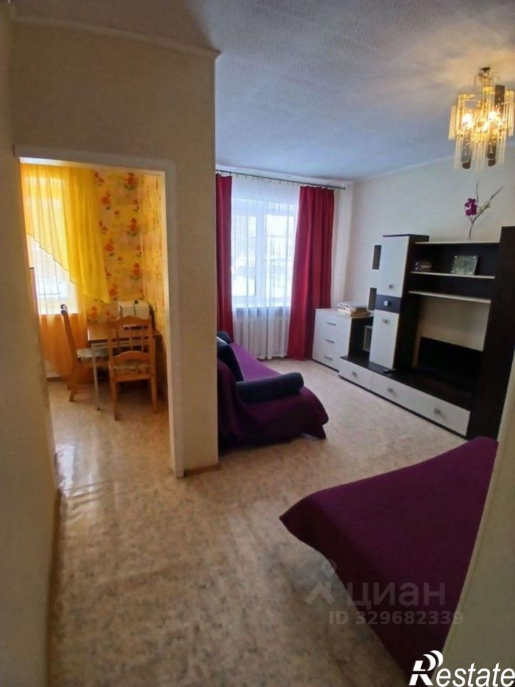 1-комн квартира улица Полины Осипенко, 6,  д. 6
