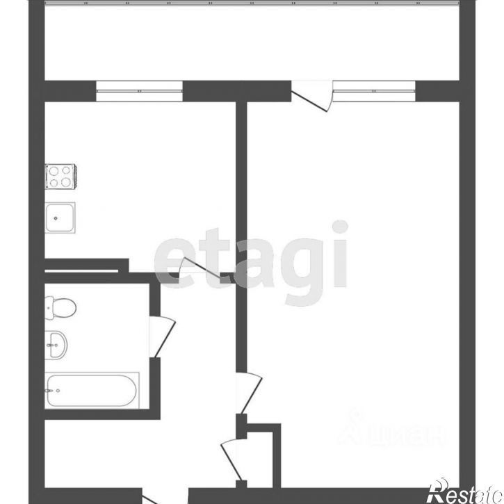 1-комн квартира Иркутский тракт, 17,  д. 17