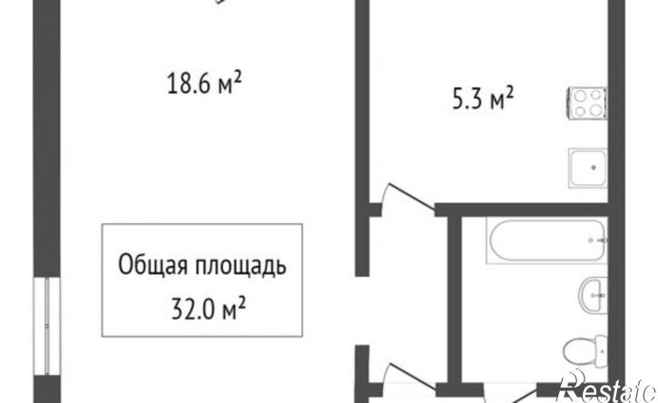 1-комн квартира пр-кт Кирова, 17,  д. 17