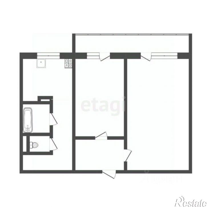 2-комн квартира улица 19-й Гвардейской Дивизии, 15,  д. 15