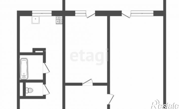 2-комн квартира улица 19-й Гвардейской Дивизии, 15,  д. 15
