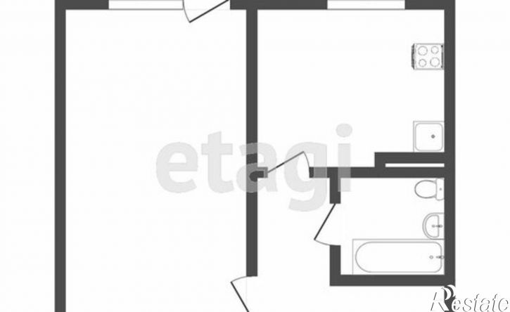 1-комн квартира Ново-Станционный переулок, 26,  д. 26