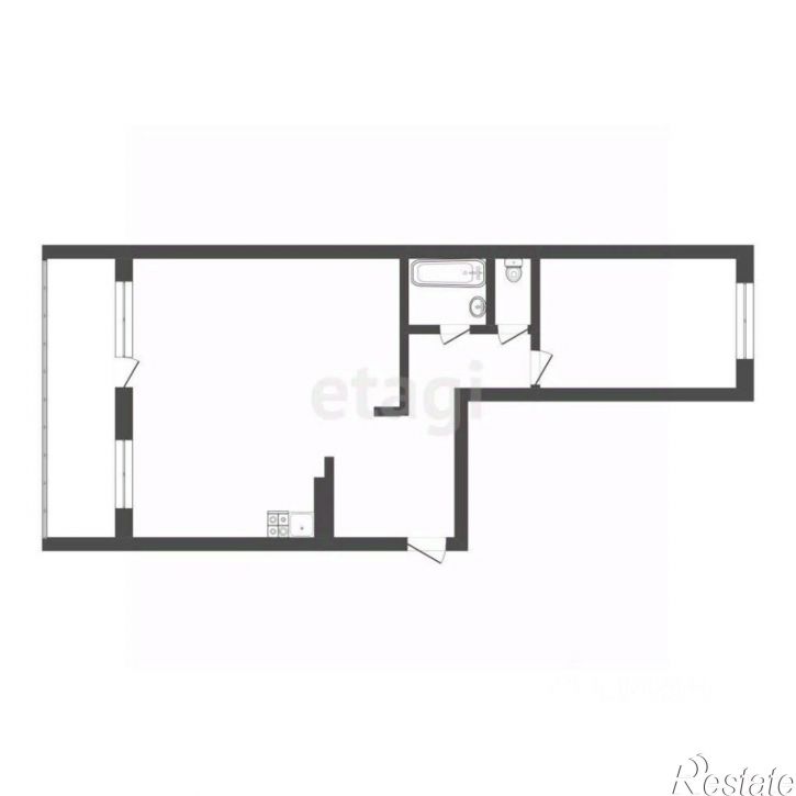 2-комн квартира Иркутский тракт, 32,  д. 32