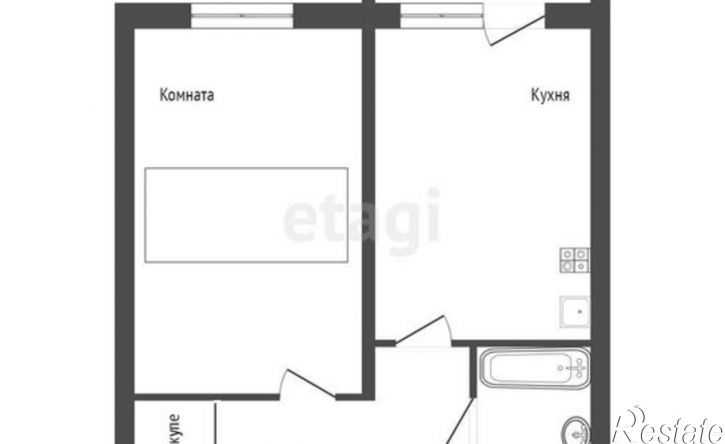 1-комн квартира Северный городок, 44,  д. 44