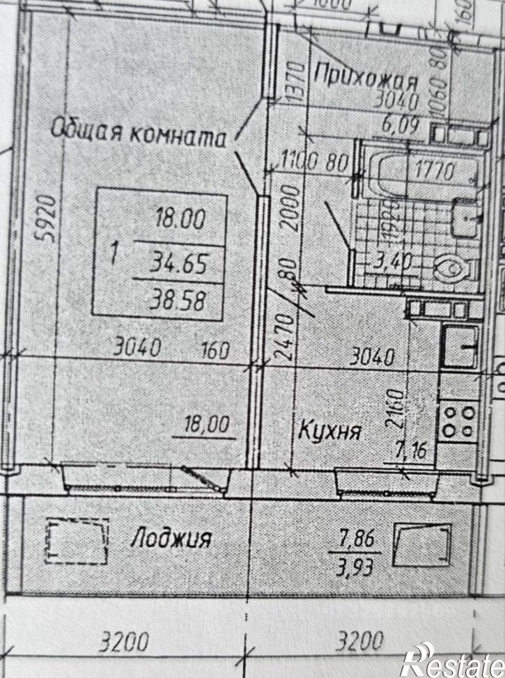 1-комн квартира Береговая улица, 9,  д. 9