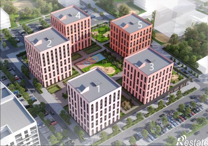 1-комн квартира в новом доме ул Пушкина, 63/4,  д. 63/4
