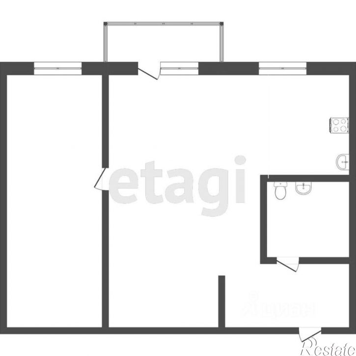 2-комн квартира Пристанской пер, 2,  д. 2