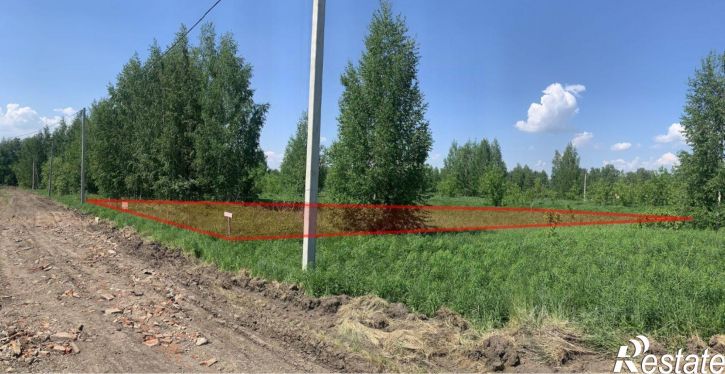 Земельный участок посёлок Родионово, Светлая улица, 68