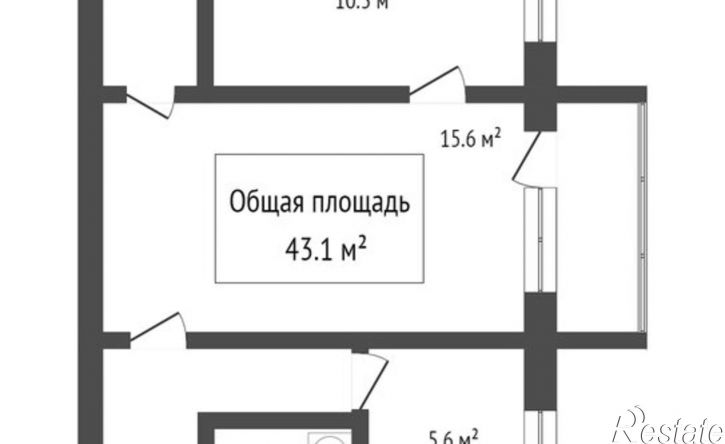 2-комн квартира проспект Ленина, 12,  д. 12