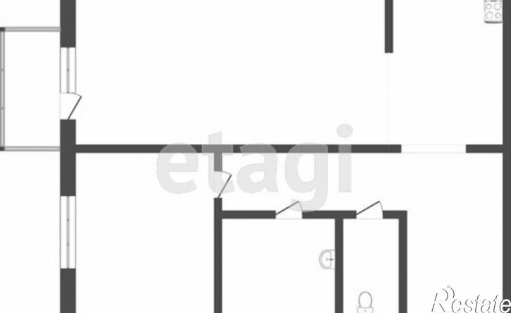 2-комн квартира Ботанический пер, 7А,  д. 7А