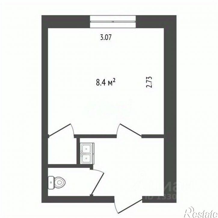 1-комн квартира ул Колхозная, 11 1,  д. 11 1,  к. 1