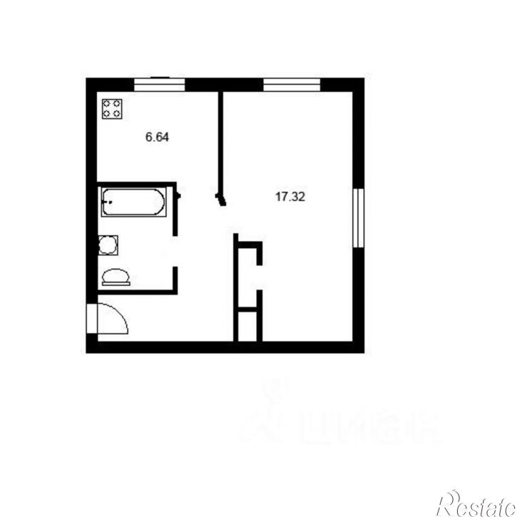 1-комн квартира Красноармейская улица, 87,  д. 87