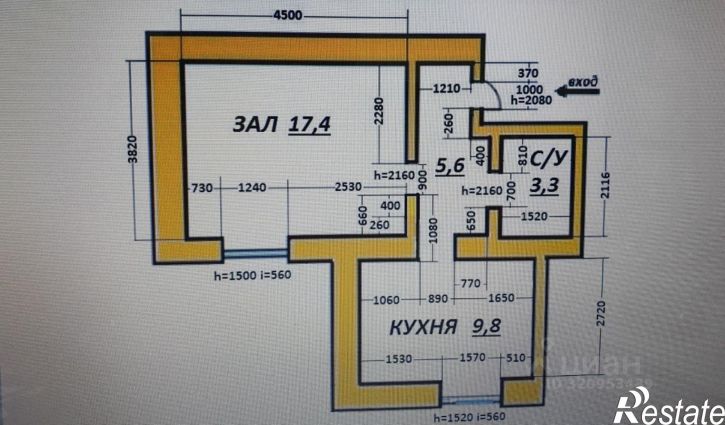 1-комн квартира улица Матросова, 3,  д. 3