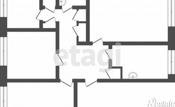 4-комн квартира Асиновская улица, 7А,  д. 7А