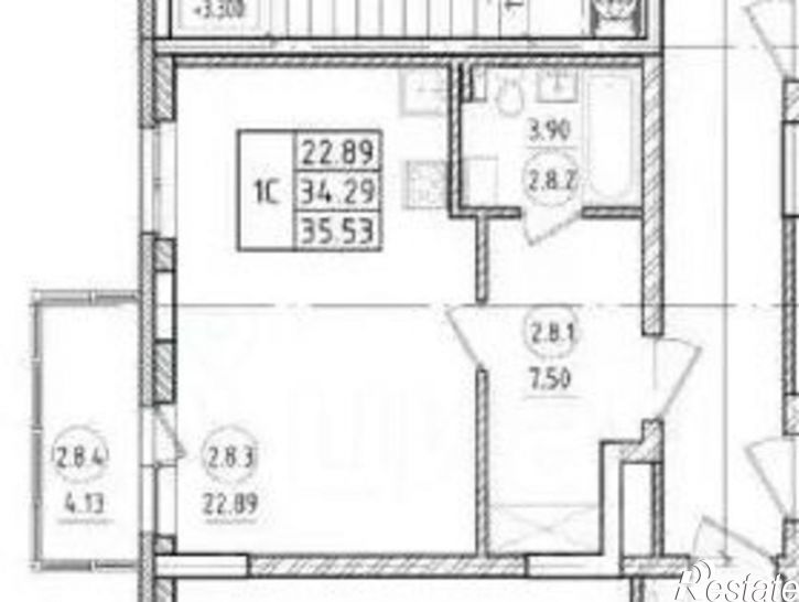 1-комн квартира в новом доме ул Кулева, 23 1,  д. 23 1,  к. 1