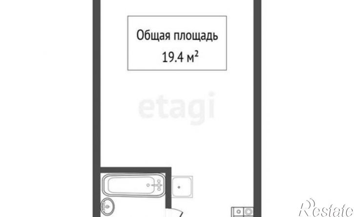 1-комн квартира ул Мокрушина, 12а,  д. 12а