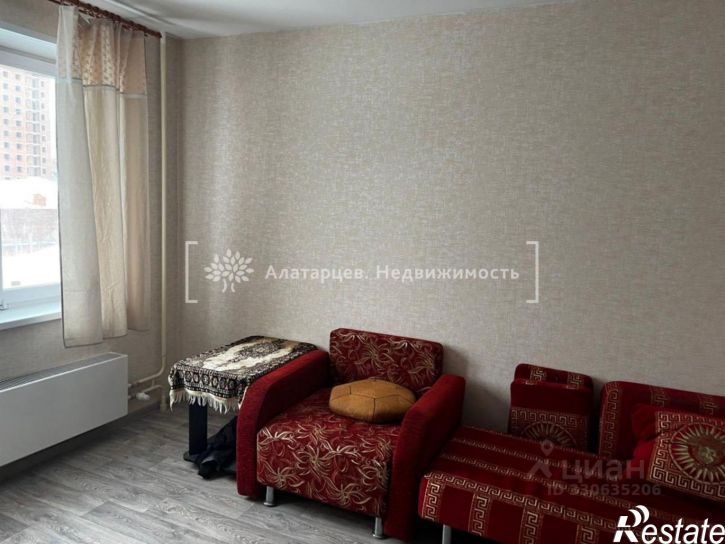 1-комн квартира улица Петра Федоровского, 12,  д. 12