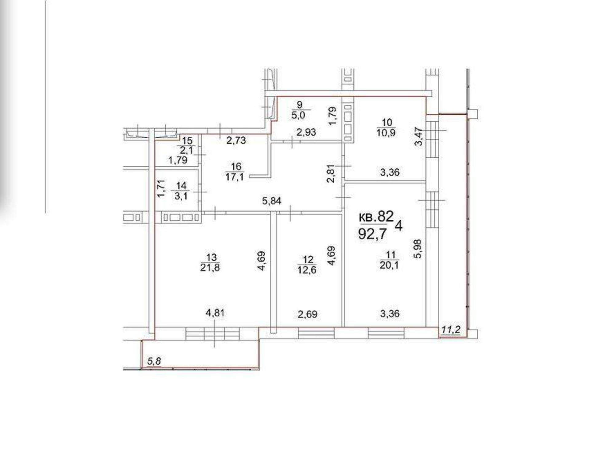 Купить квартиру за 11 501 100 рублей на Московский тракт, д.107в
