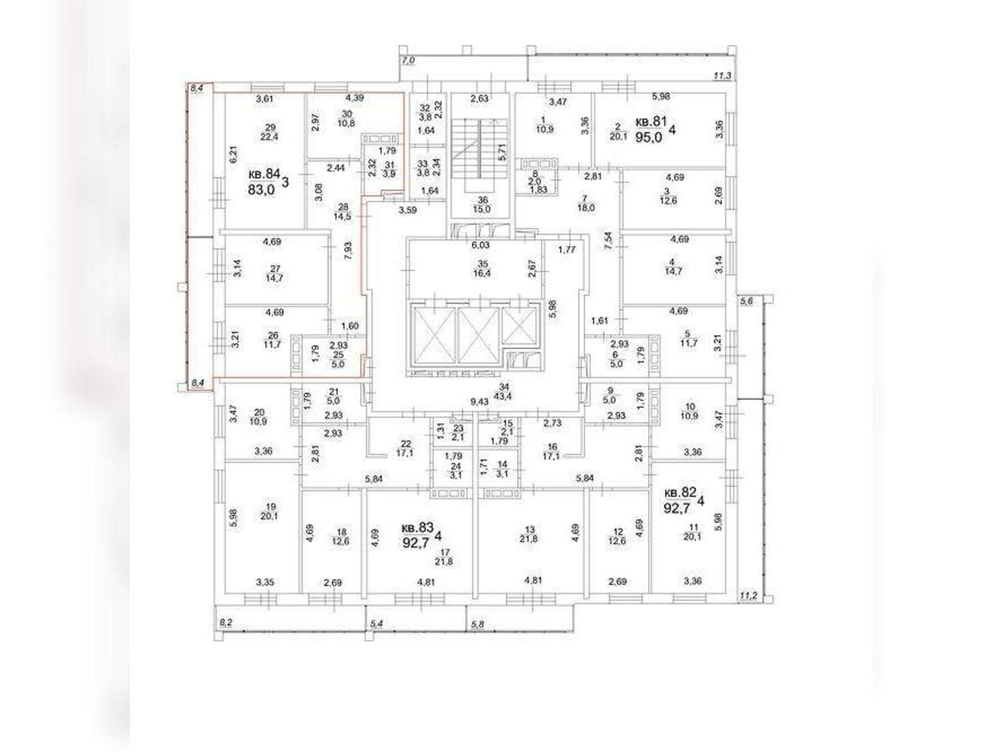 Купить квартиру за 10 423 800 рублей на Московский тракт, д.107в