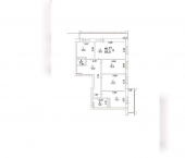 4-комн, 95кв м, этаж 14/24 Московский тракт, д.107в