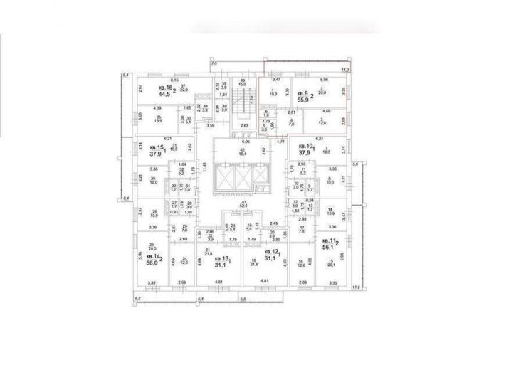 2-комн квартира Московский тракт, д.107в