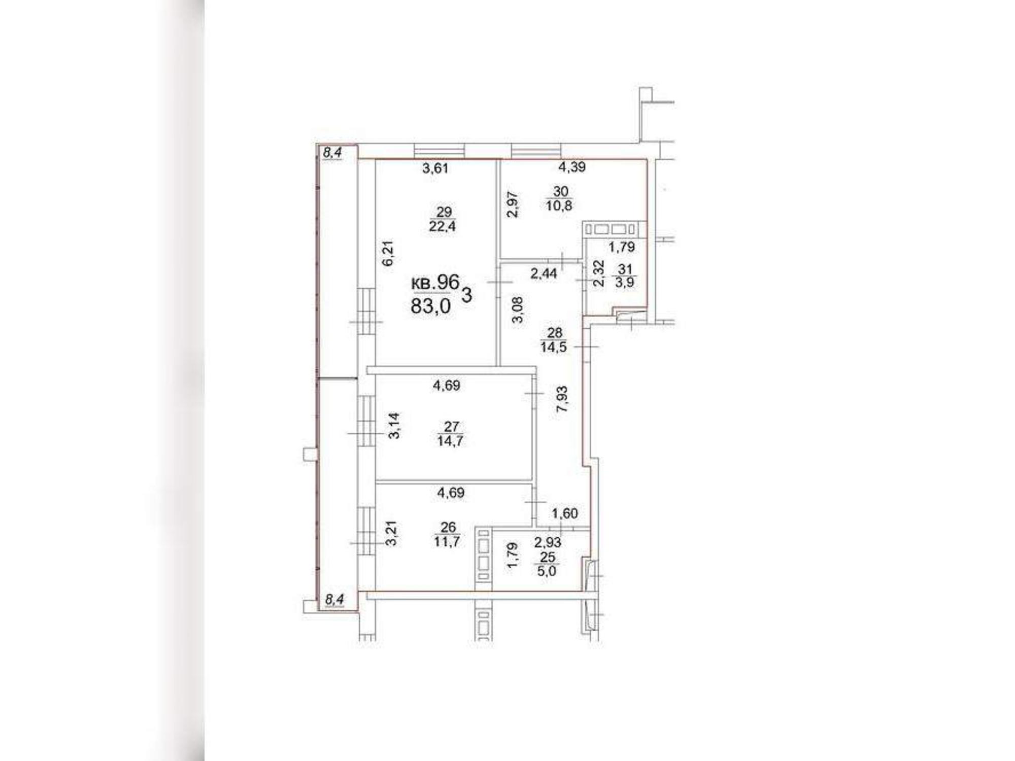 Купить квартиру за 10 423 800 рублей на Московский тракт, д.107в