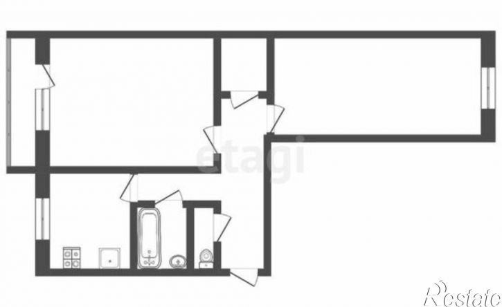 2-комн квартира Ново-Станционный переулок, 30,  д. 30