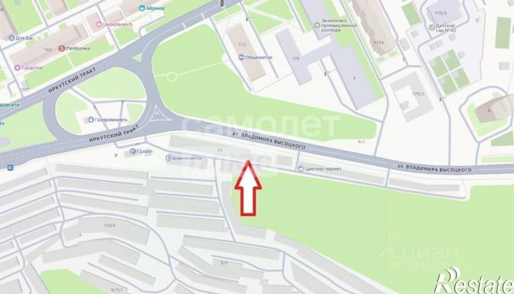 Гараж/парковка улица Высоцкого, 3А,  д. 3А