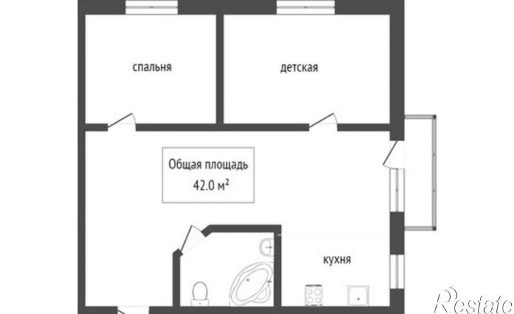 2-комн квартира Шумихинский пер, 3,  д. 3