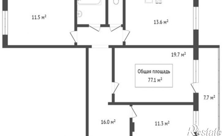 3-комн квартира Урожайный пер, 29/1,  д. 29/1