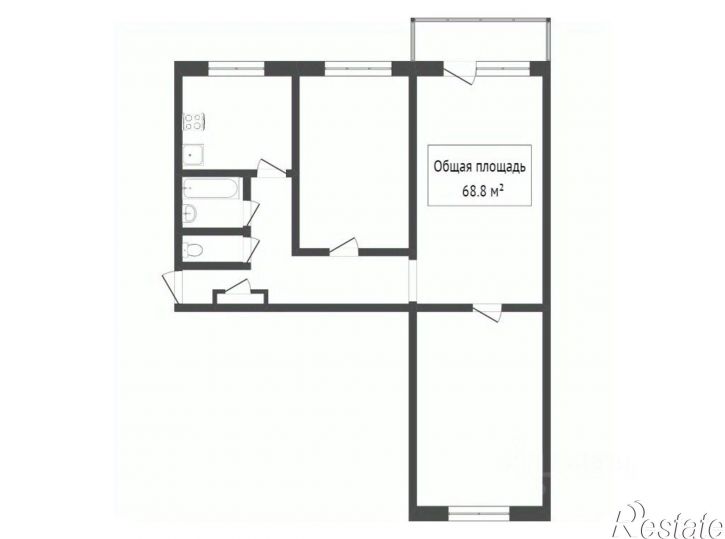3-комн квартира ул Алтайская, 72 1,  д. 72 1,  к. 1