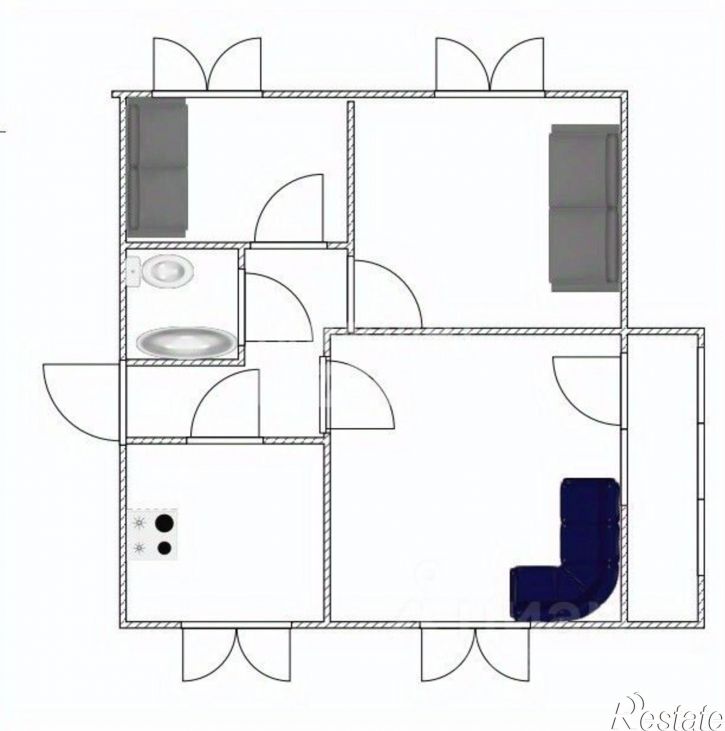 3-комн квартира ул Интернационалистов, 23,  д. 23