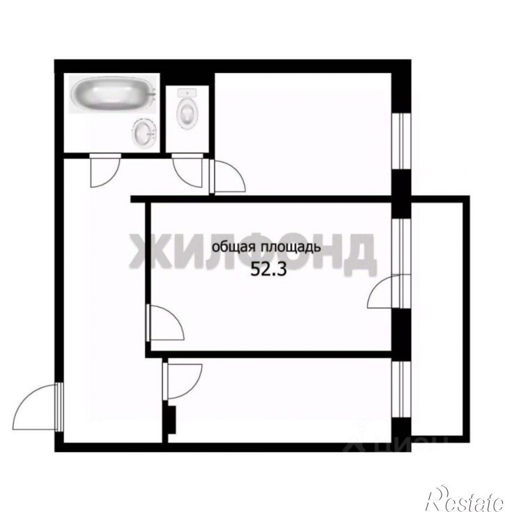 2-комн квартира ул Ивана Черных, 26/1,  д. 26/1