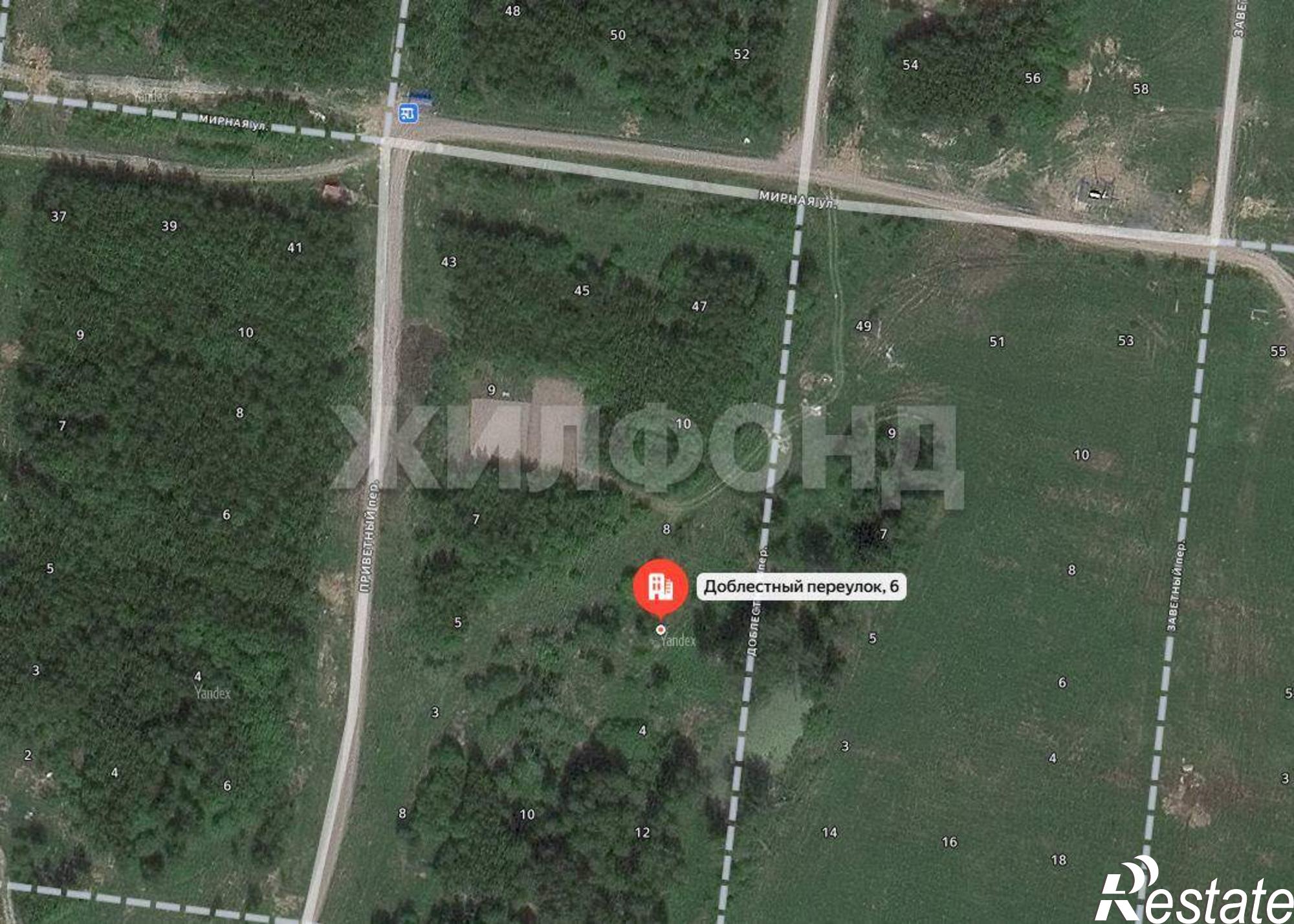 Купить землю, земельный участок за 1 200 000 рублей на Доблестный переулок