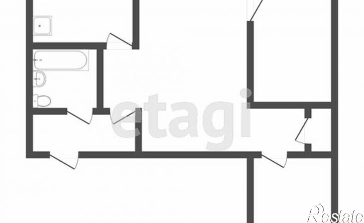 3-комн квартира ул Профсоюзная, 20а,  д. 20а