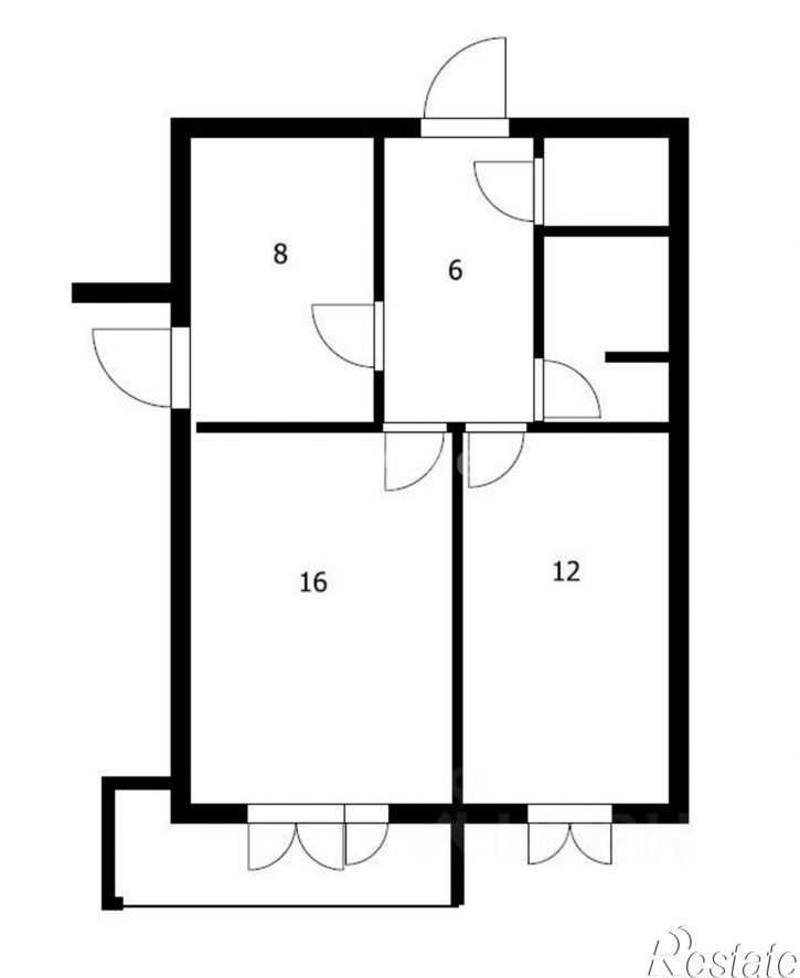 2-комн квартира пр-кт Фрунзе, 172,  д. 172