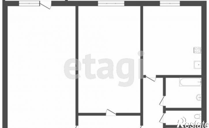 2-комн квартира пр-кт Мира, 5,  д. 5