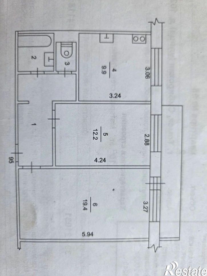 2-комн квартира ул Сибирская, 102/2,  д. 102/2