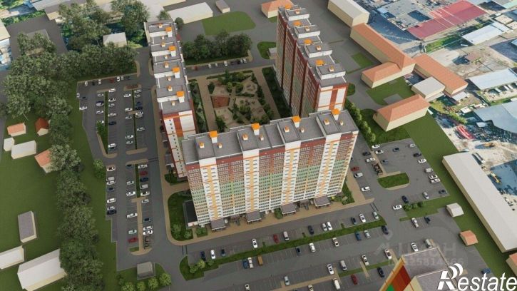 1-комн квартира в новом доме ул Нижне-Луговая, 85/2,  д. 85/2