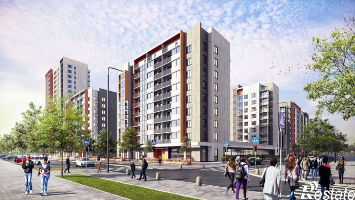 2-комн квартира в новом доме ул Енисейская, 37/1 1,  д. 37/1 1,  к. 1