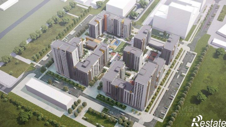 2-комн квартира в новом доме ул Енисейская, 37/1 1,  д. 37/1 1,  к. 1