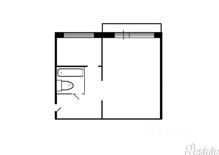 1-комн квартира Фруктовый пер, 28 1,  д. 28 1,  к. 1