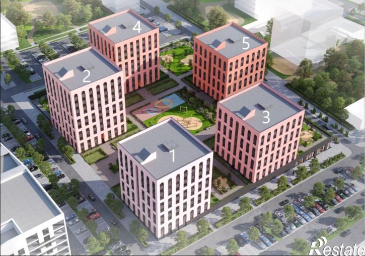 1-комн квартира в новом доме ул Пушкина, 63/4,  д. 63/4