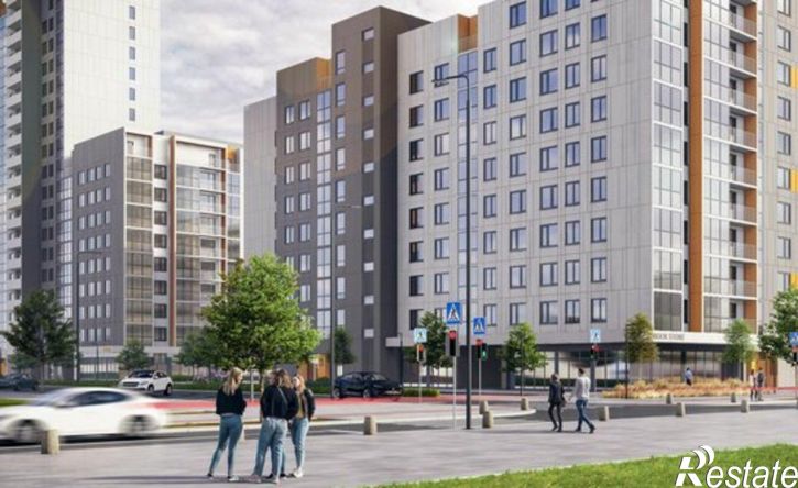2-комн квартира в новом доме ул Енисейская, 37/1 1,  д. 37/1 1,  к. 1